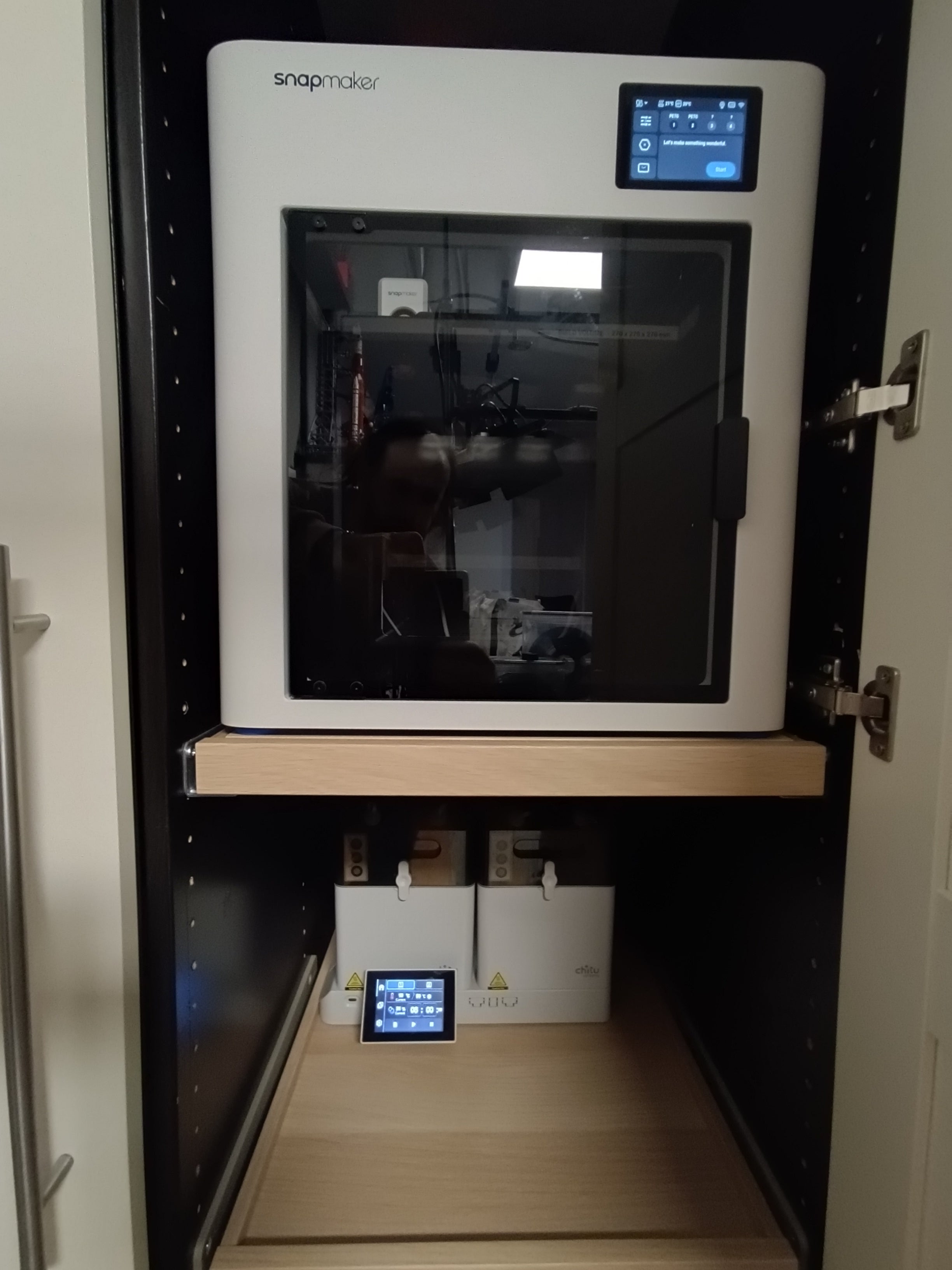 Snapmaker U1 Feeder Relocation – Rear Position