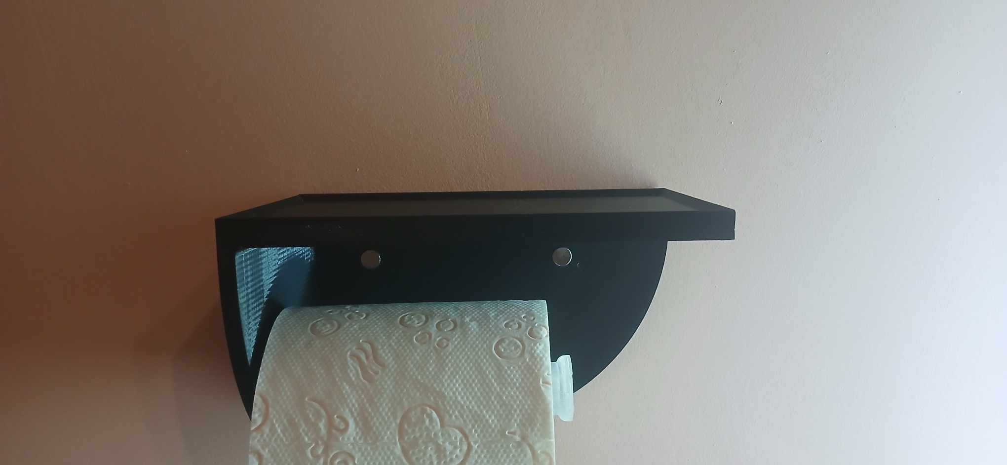 Toilet Paper Holder with Detachable Rod