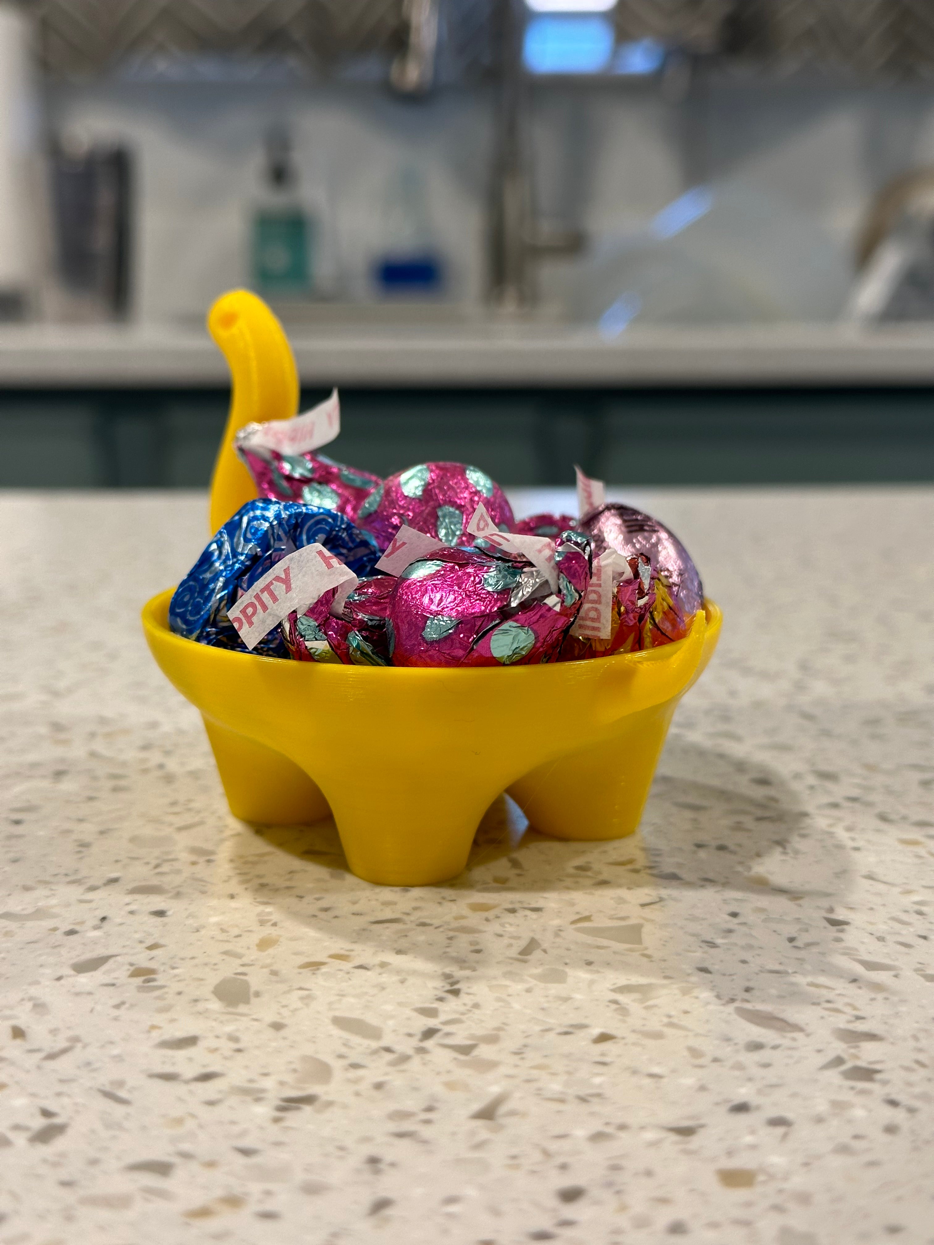 Happy Dino Bowl - Snack Holder - Home Decoration