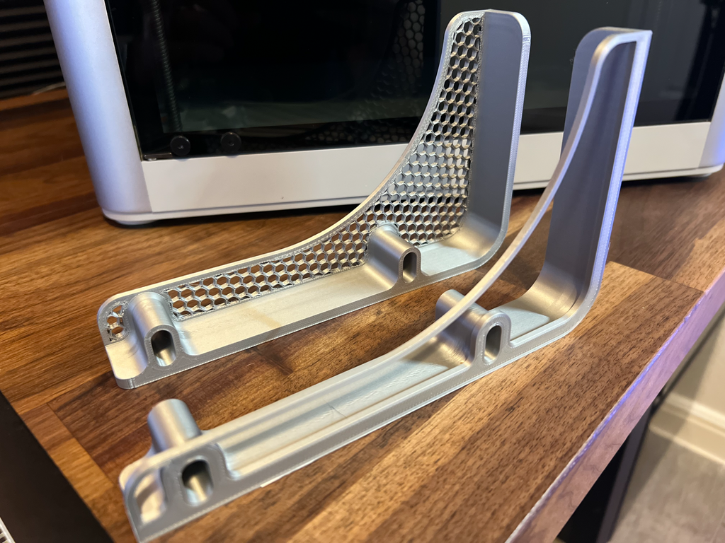 Filament Spool Holder for Wall Control Pegboard