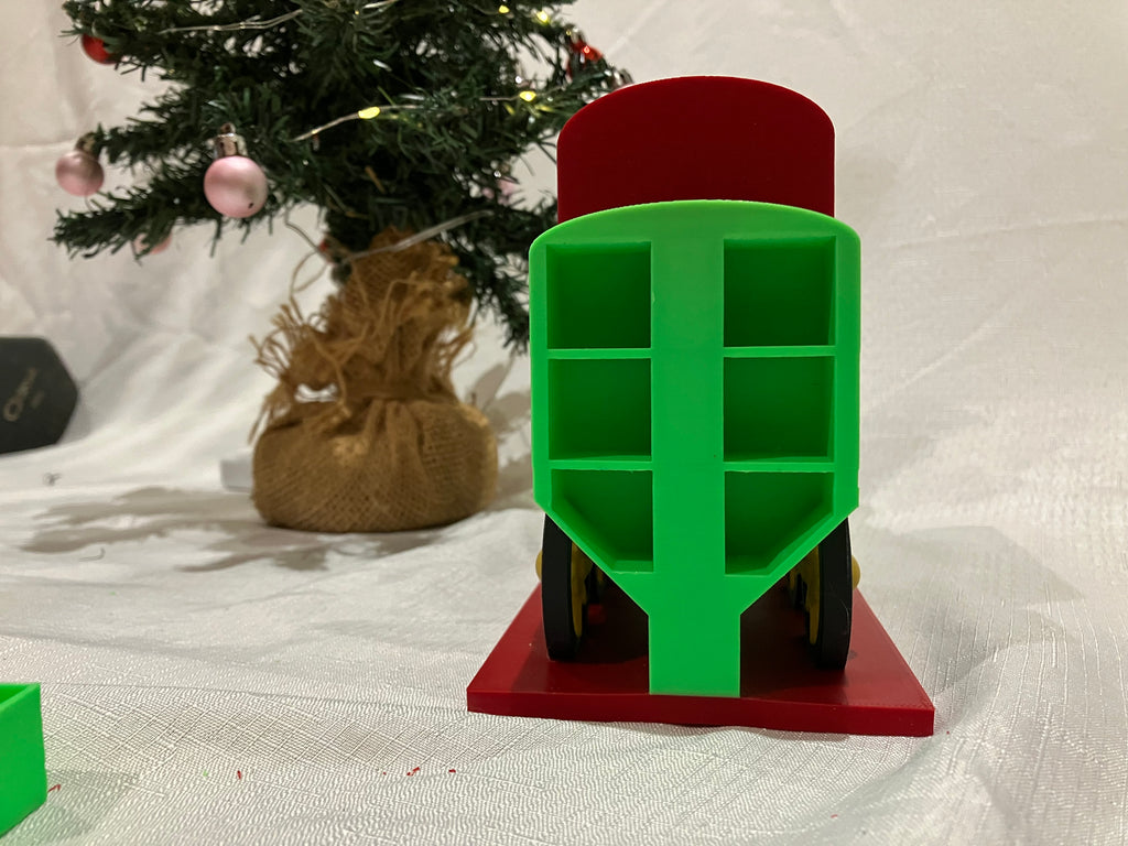 christmas train advent calendar