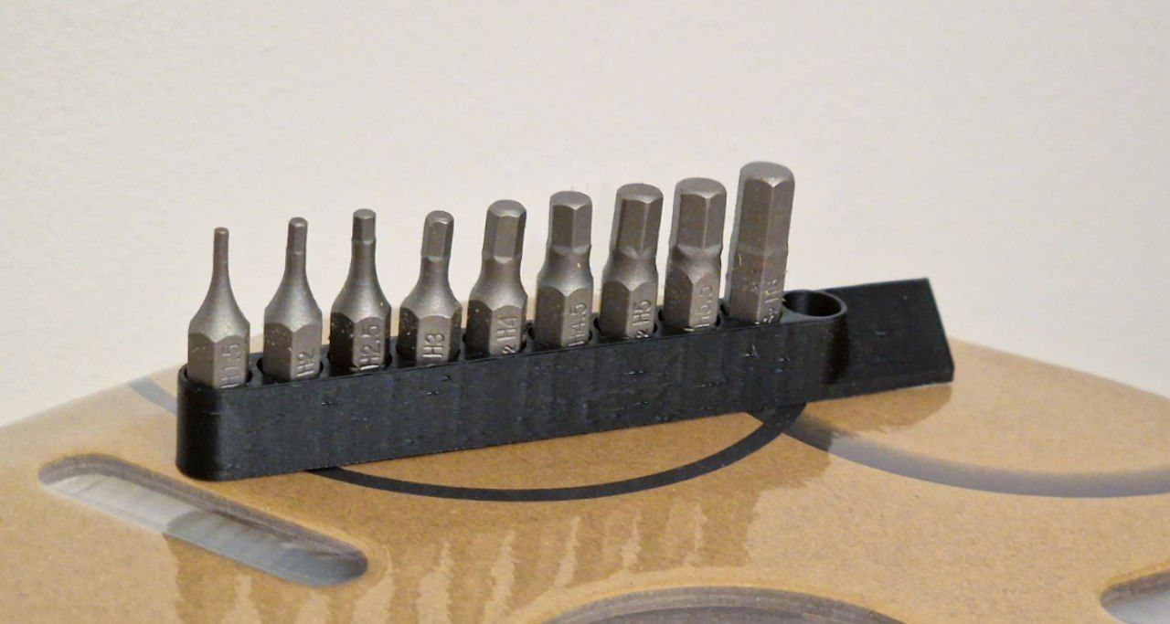 Removeable Bit Holder/Storage for Multiboard