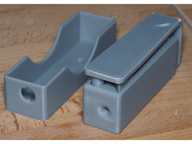Filament cutter with compartment - Fully printed (except blade)
