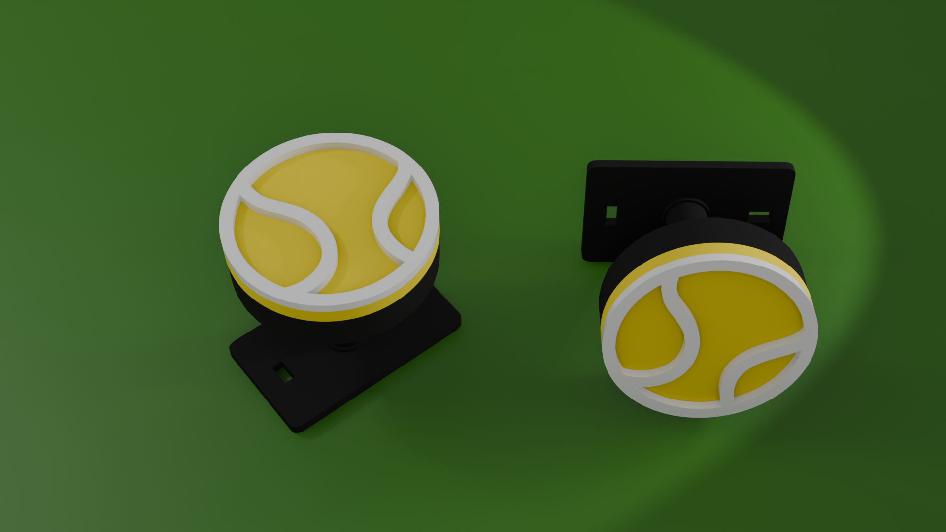Beach Tennis & Padel Ball Wall Hook / Medal Hanger