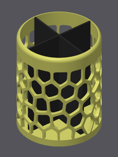 Divided Veroni Pen Cup