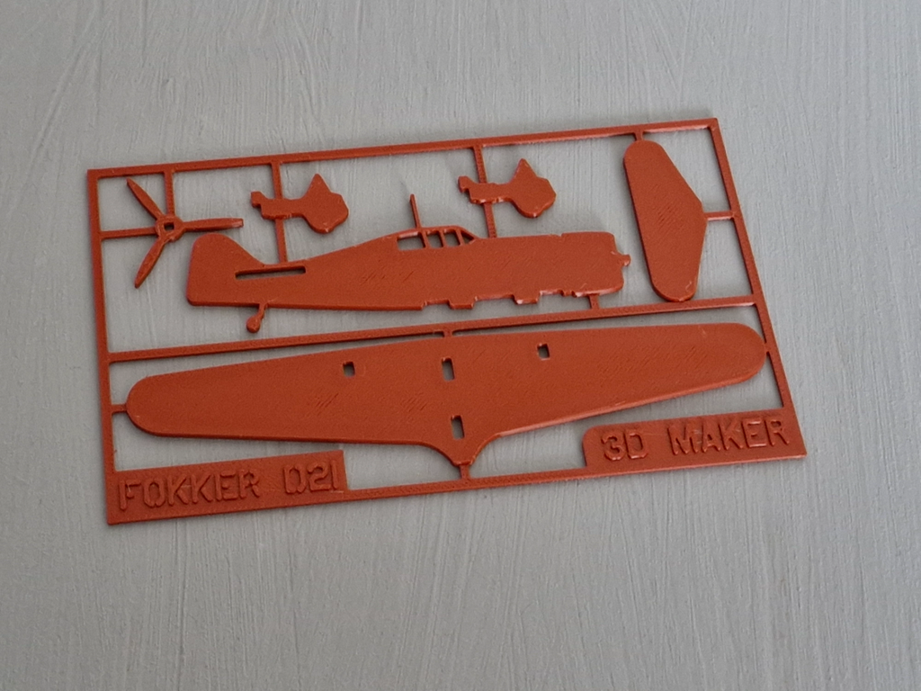 Fokker D21 kitcard