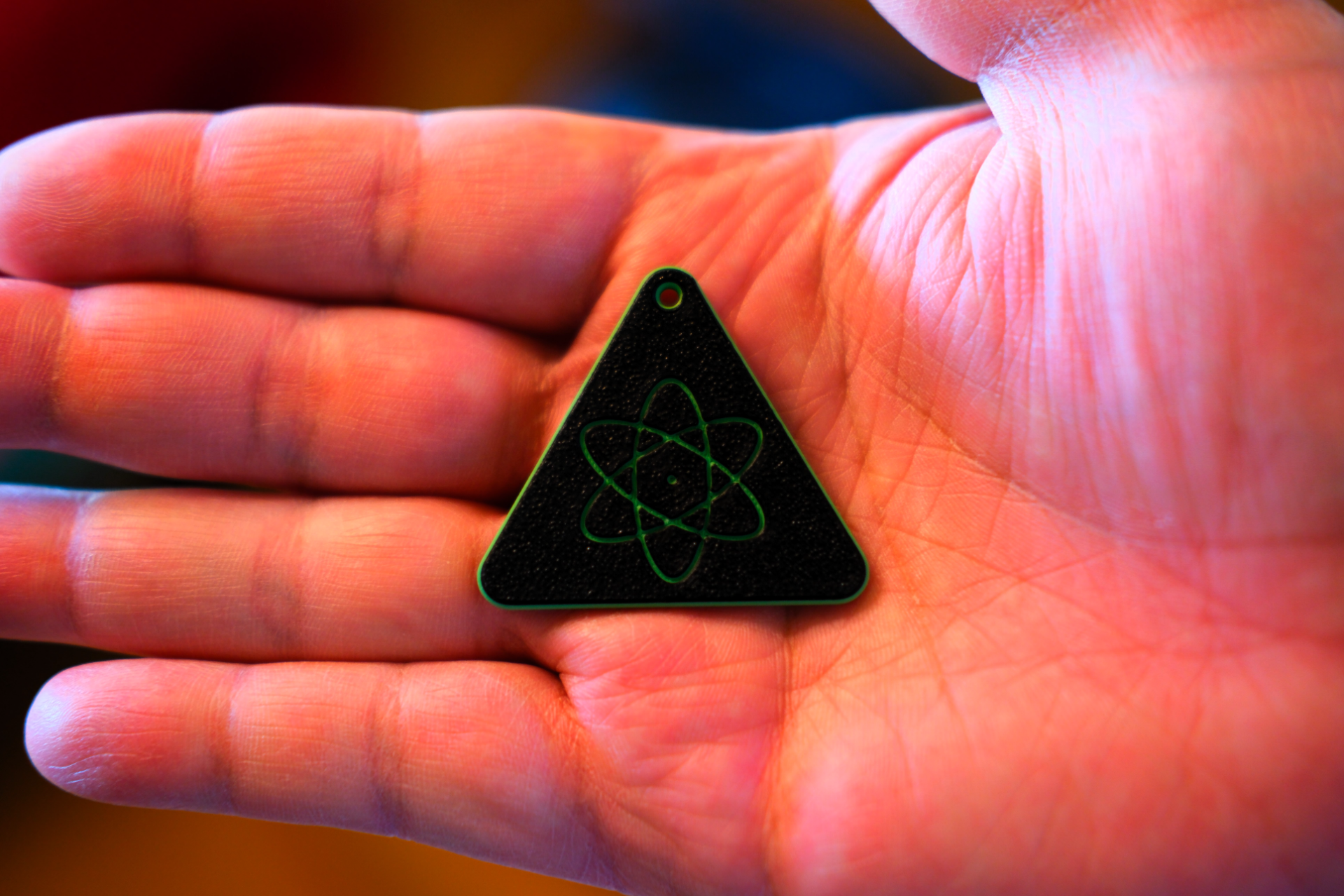 Atomic Beaker Keychain