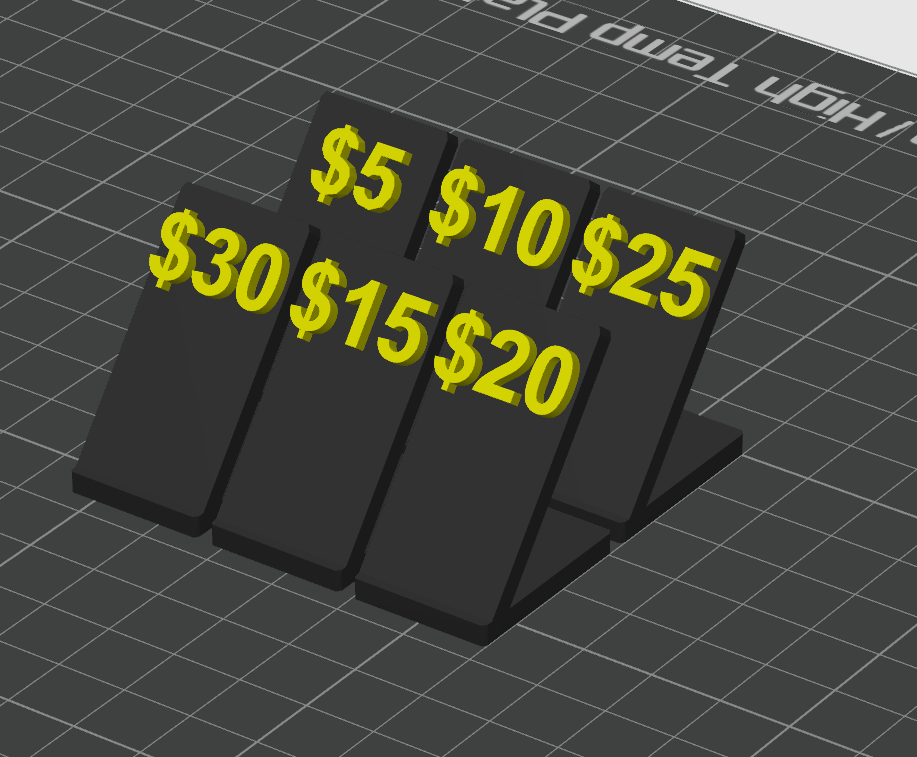 Simple Price display tags