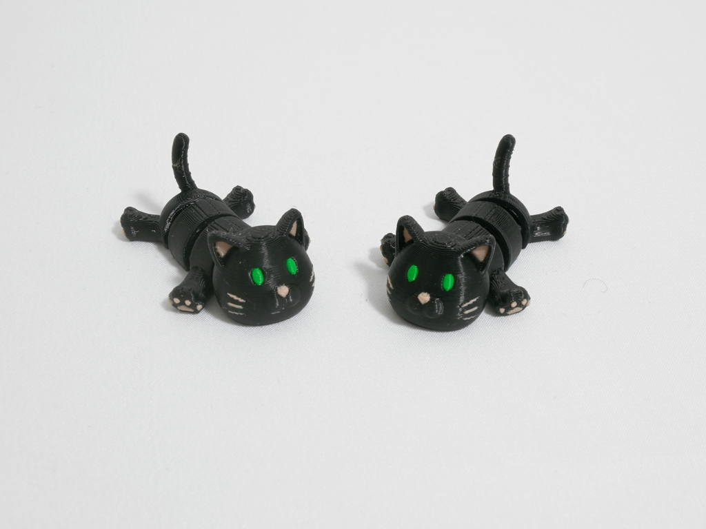Articulated Pocket Pets – Black Cat