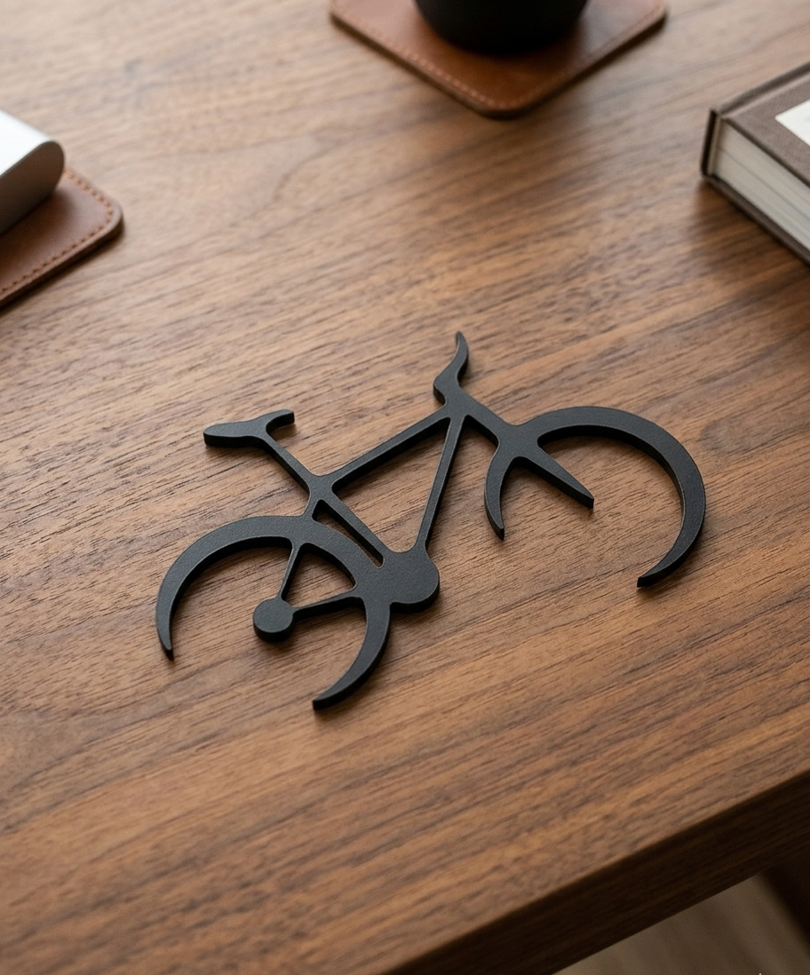 Minimalist Bicycle Wall Art - art bicicletta