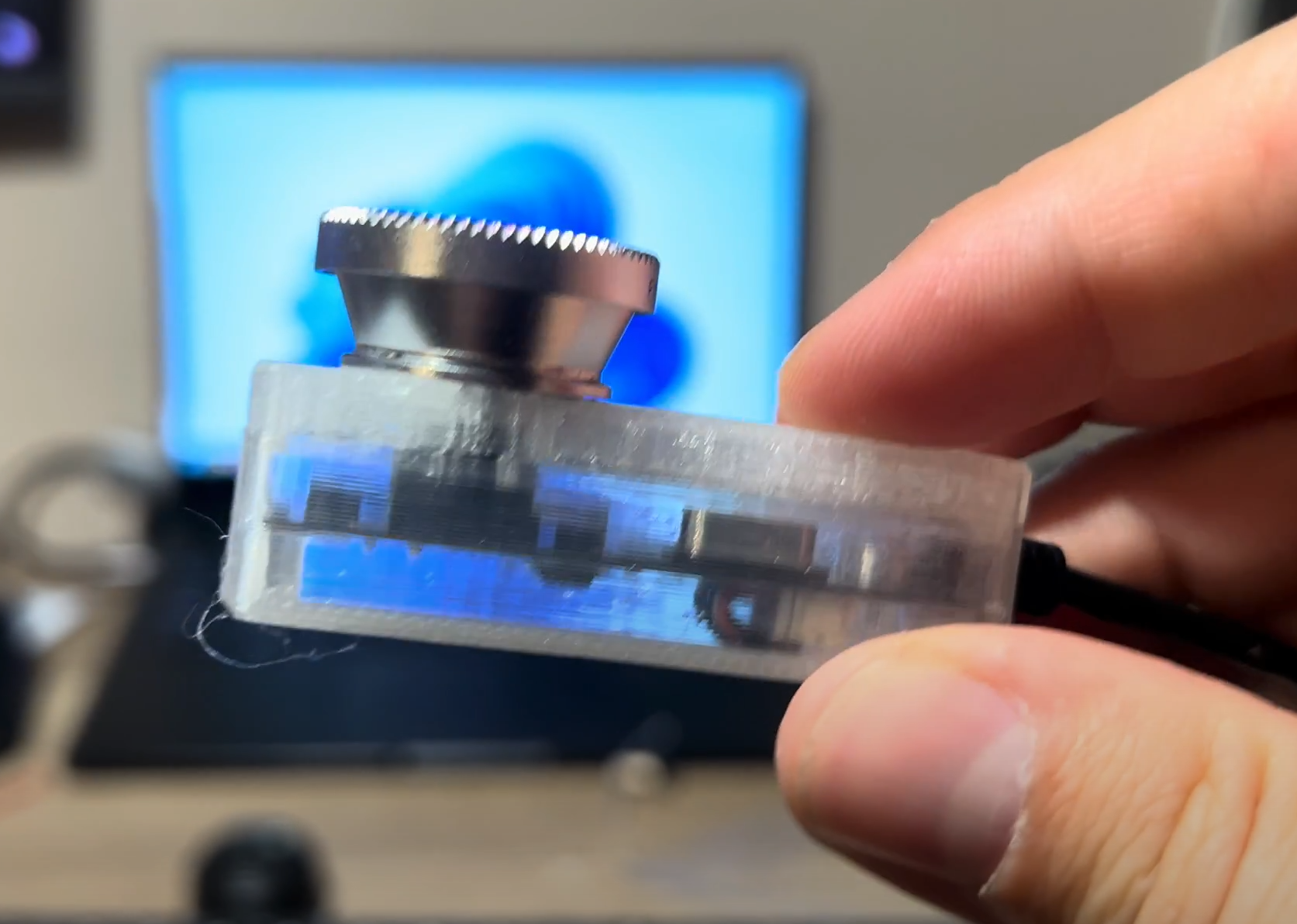 Generic USB Webcam Box with "phone clip lens"