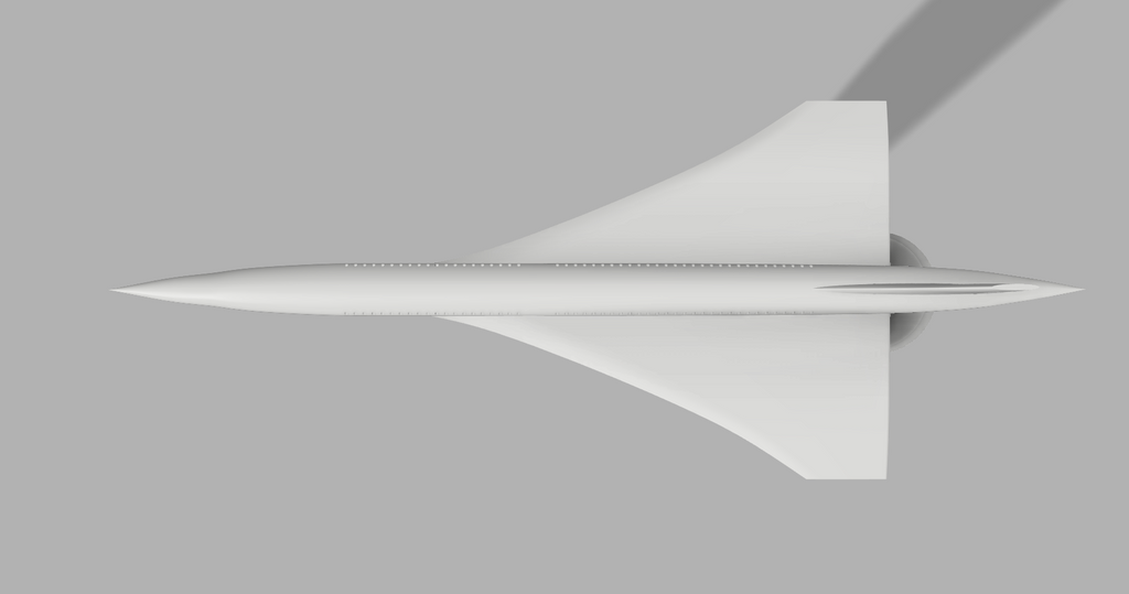 Concorde Model 1:200 scale