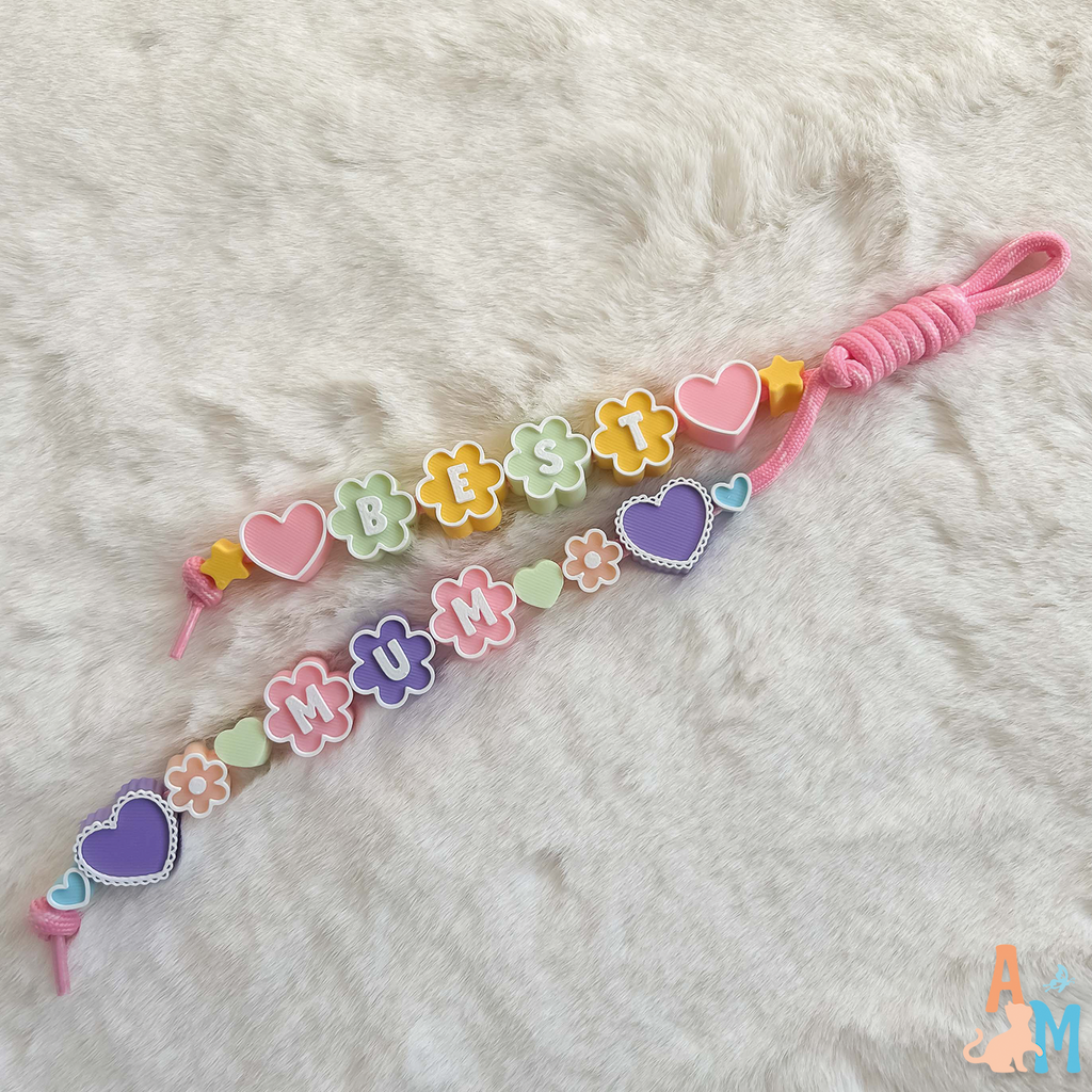 Best Mum Mother's Day Flower Paracord Charms