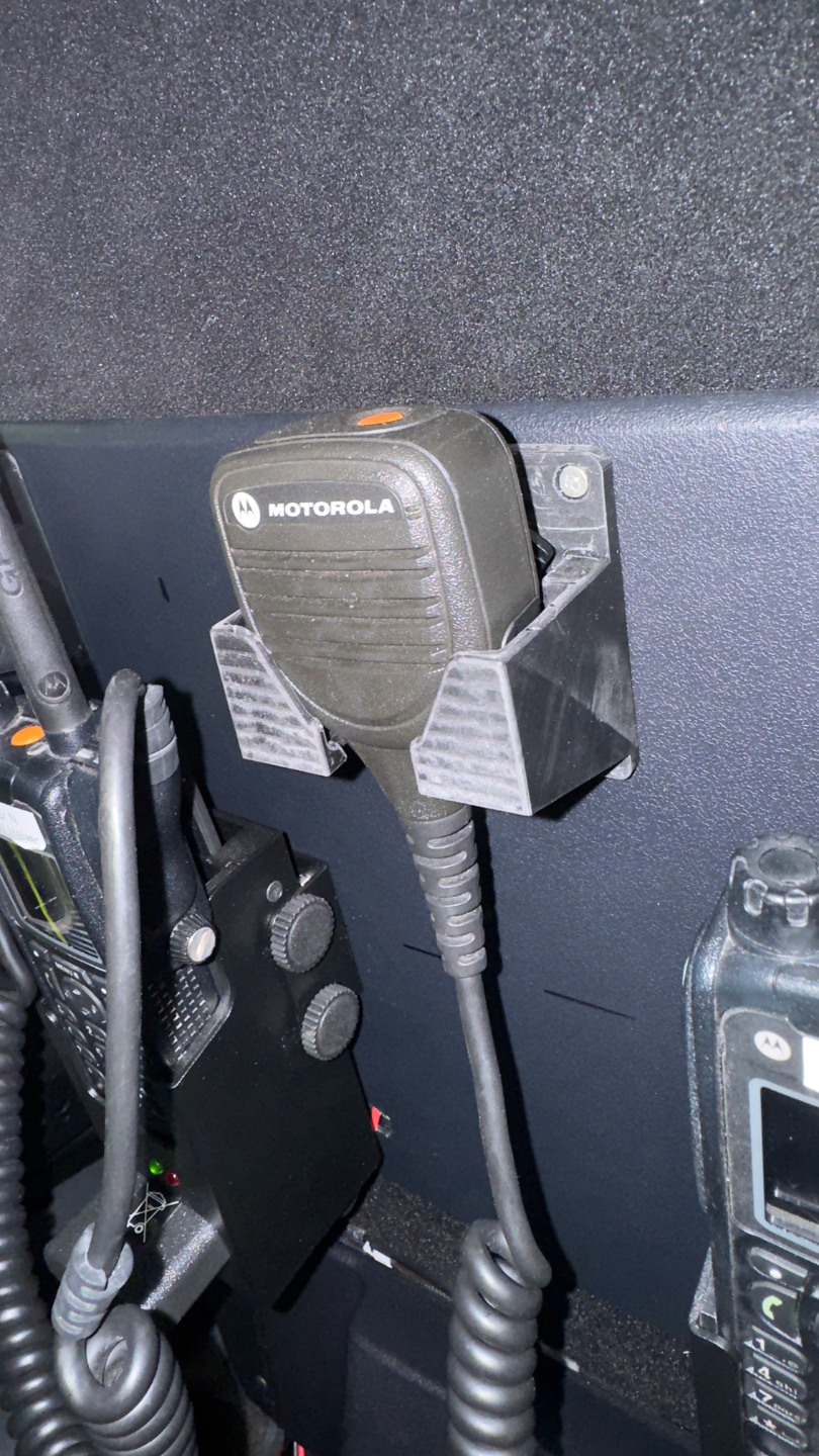 THW Motorola MIC Halterung