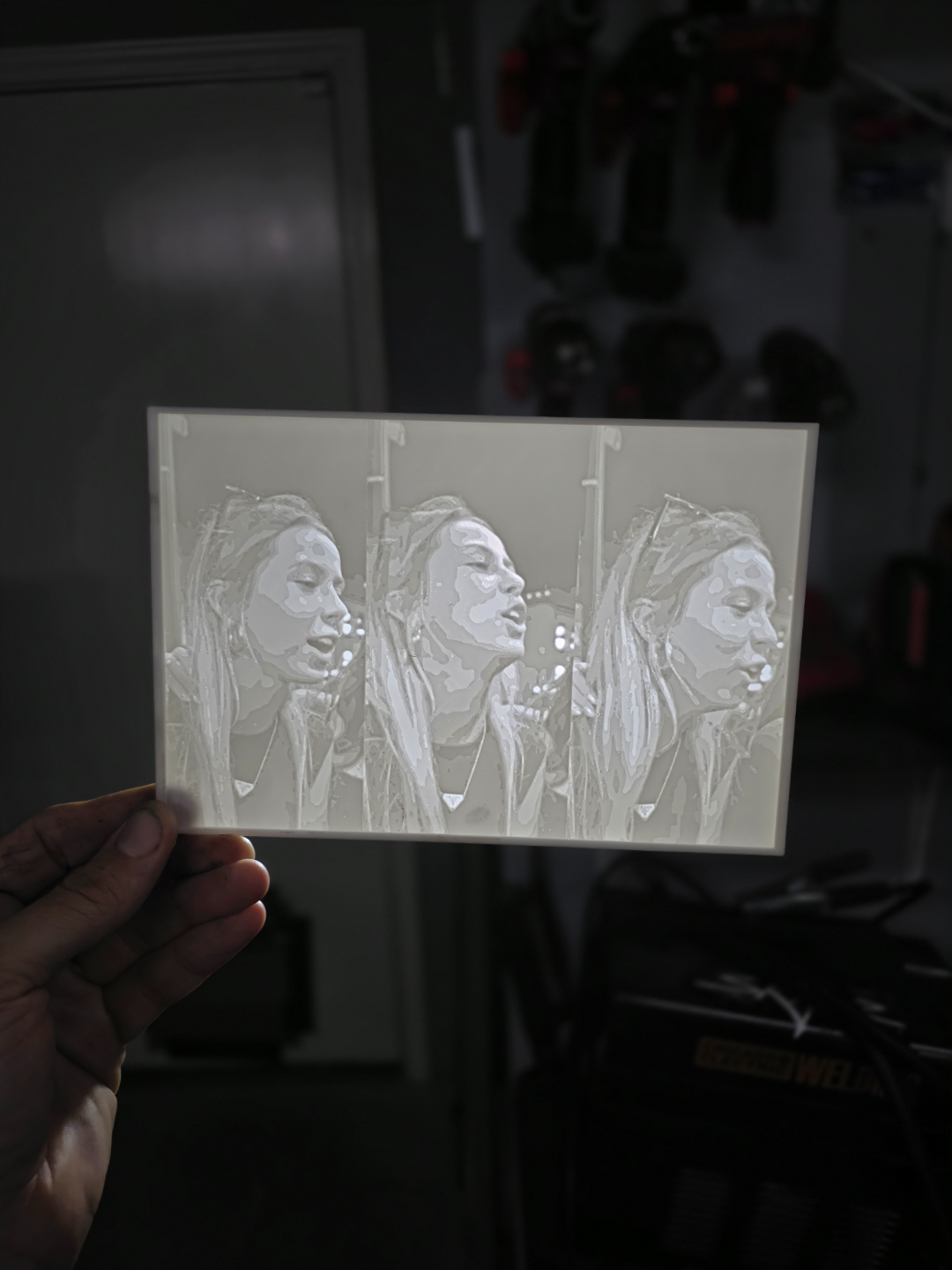 Hawk Tuah Lithophane