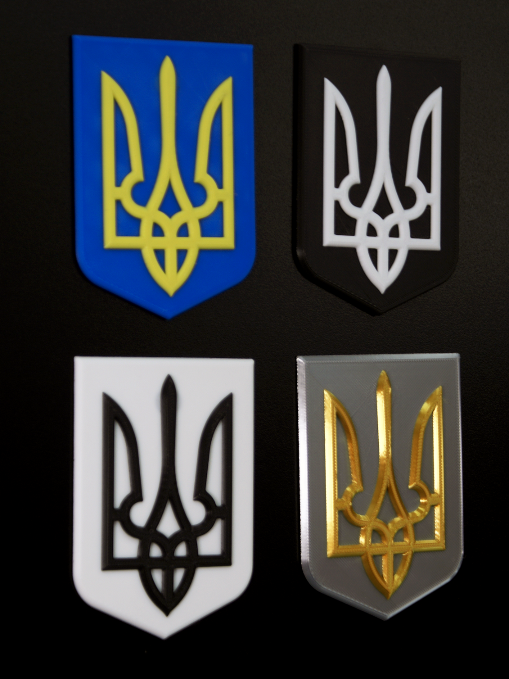 Coat of Arms of Ukraine - Multicolor
