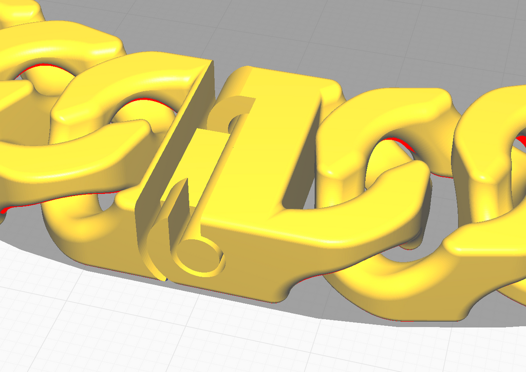 Chunky Chain No assembly no supports, no fasteners