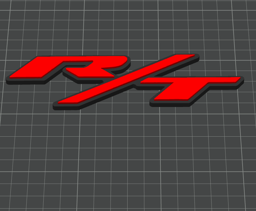 R/T Badge Emblem Logo