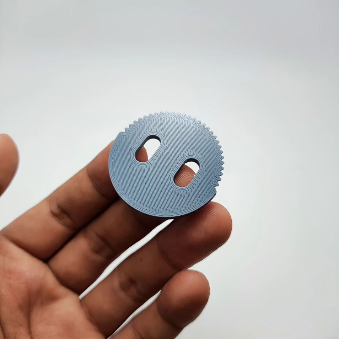 Rounded Plastic Cutter Safe for Flight and traveling