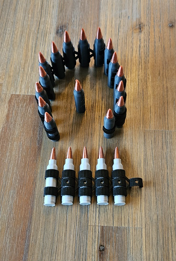 NATO Standard 7.62 Linked Ammo Belt