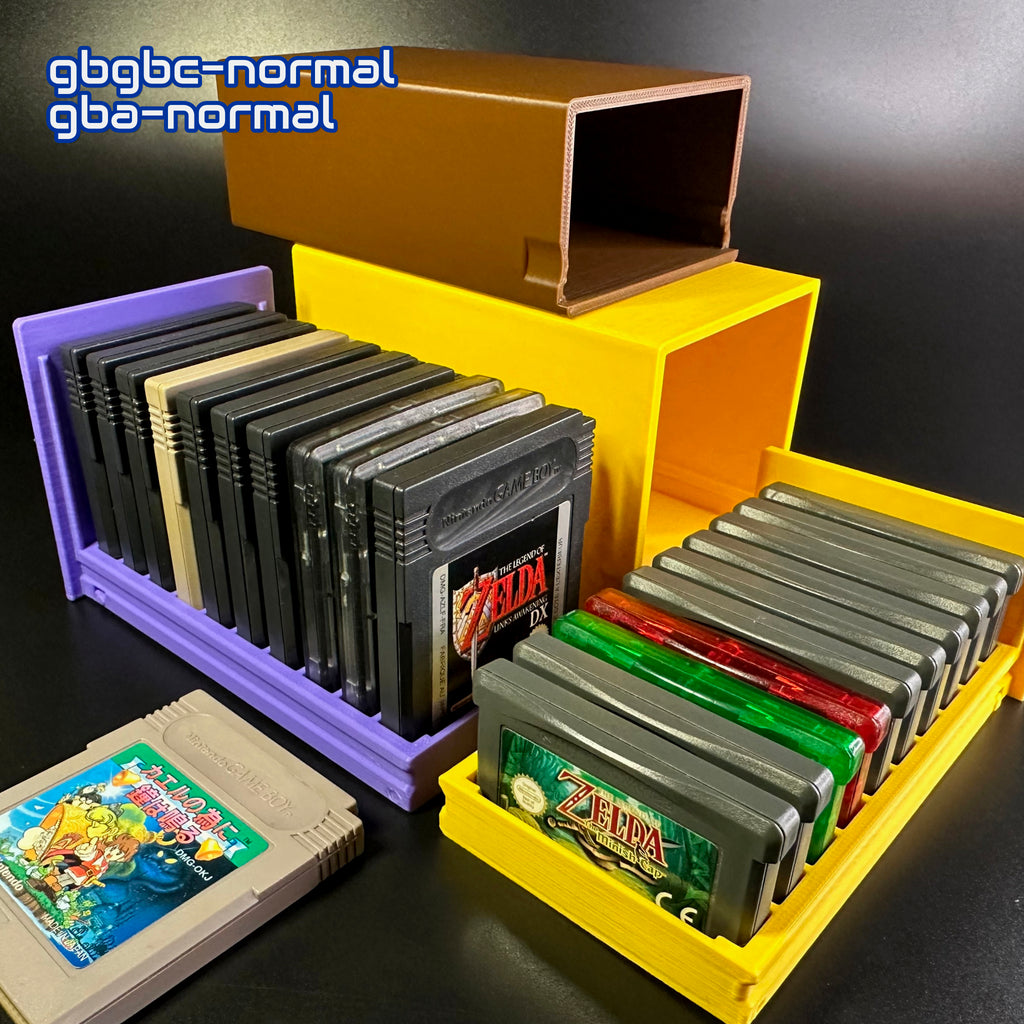 Handheld Cartridges Storage (GameBoy and more...)