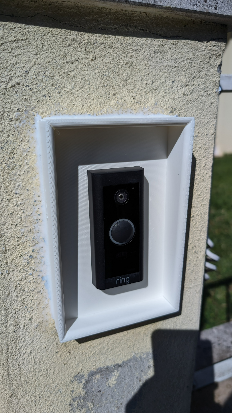 Ring doorbell cover