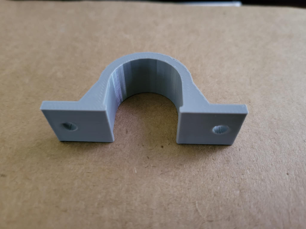 PVC Pipe bracket/mount for 1/2" PVC