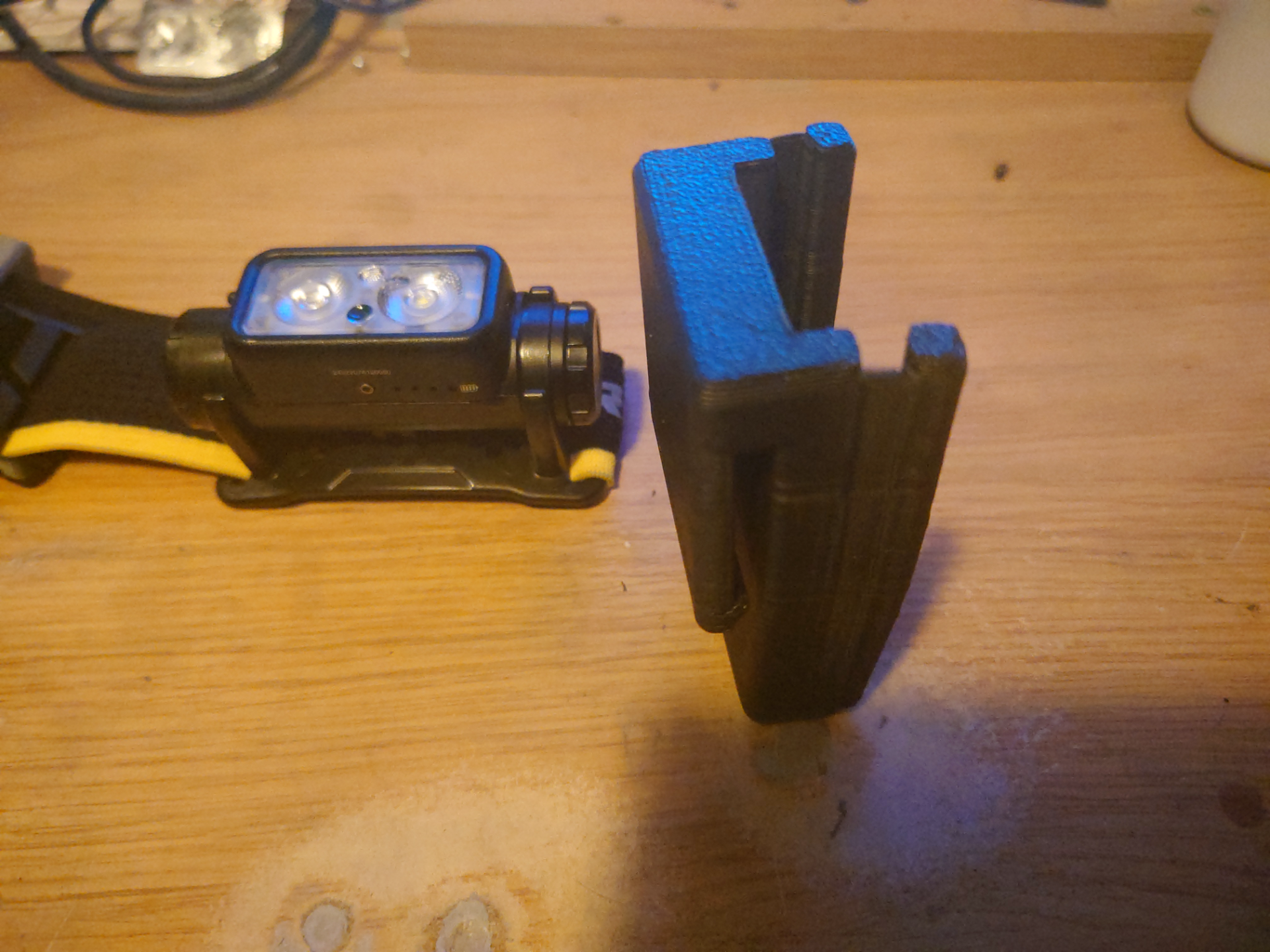 Head torch belt clip