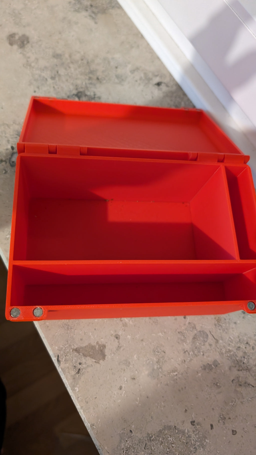 Stash Storage Box with PiP Hinge