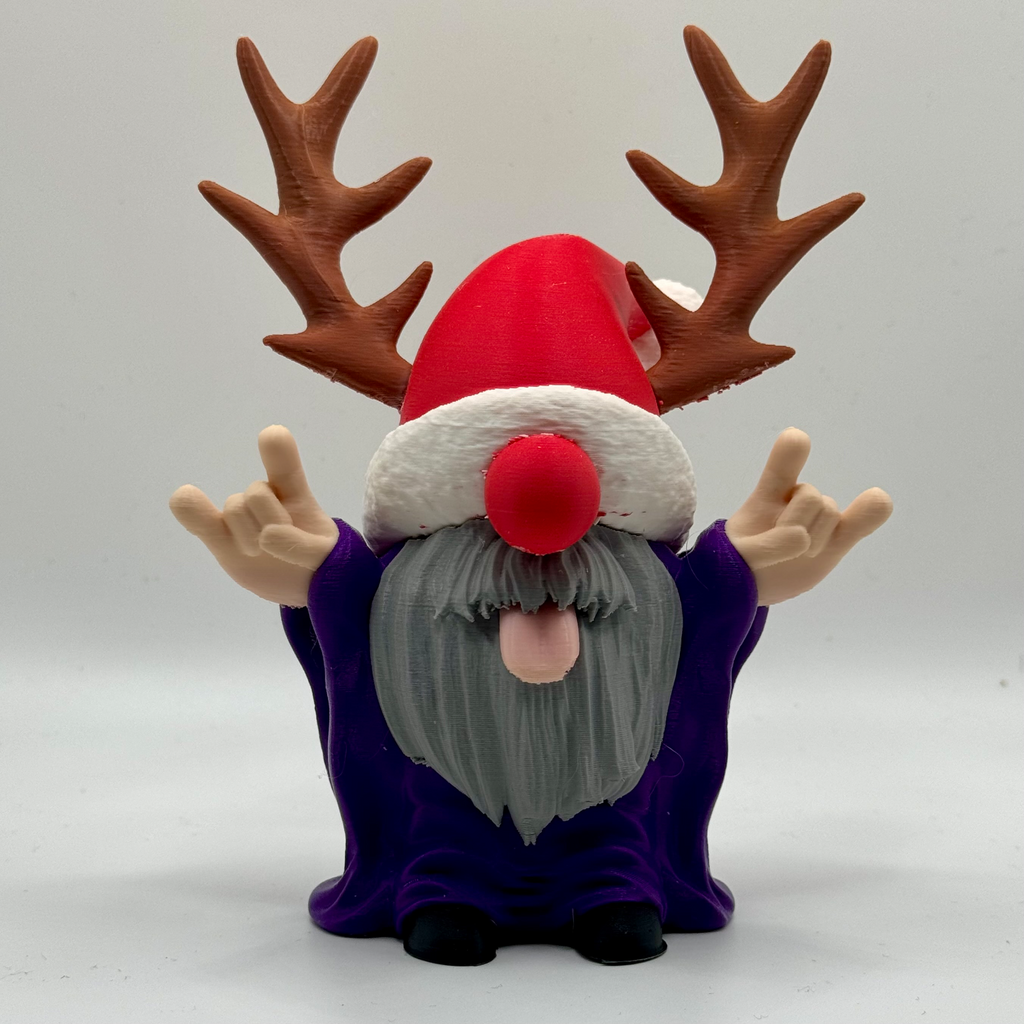Rocker Gnome Christmas Version