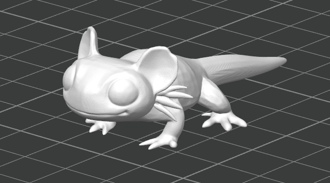 Last filament axolotl
