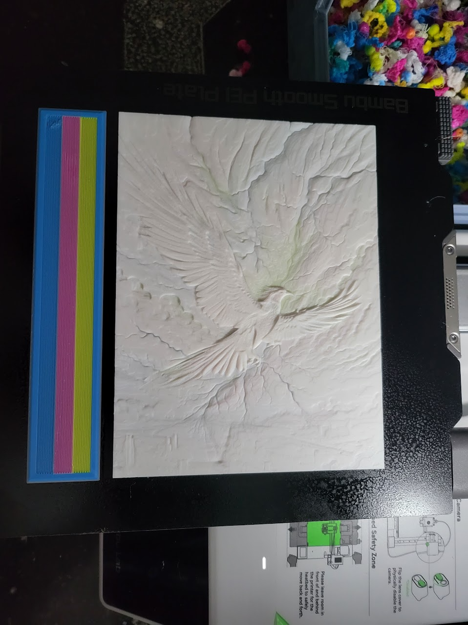 Phoenixs CMYK Lithophane