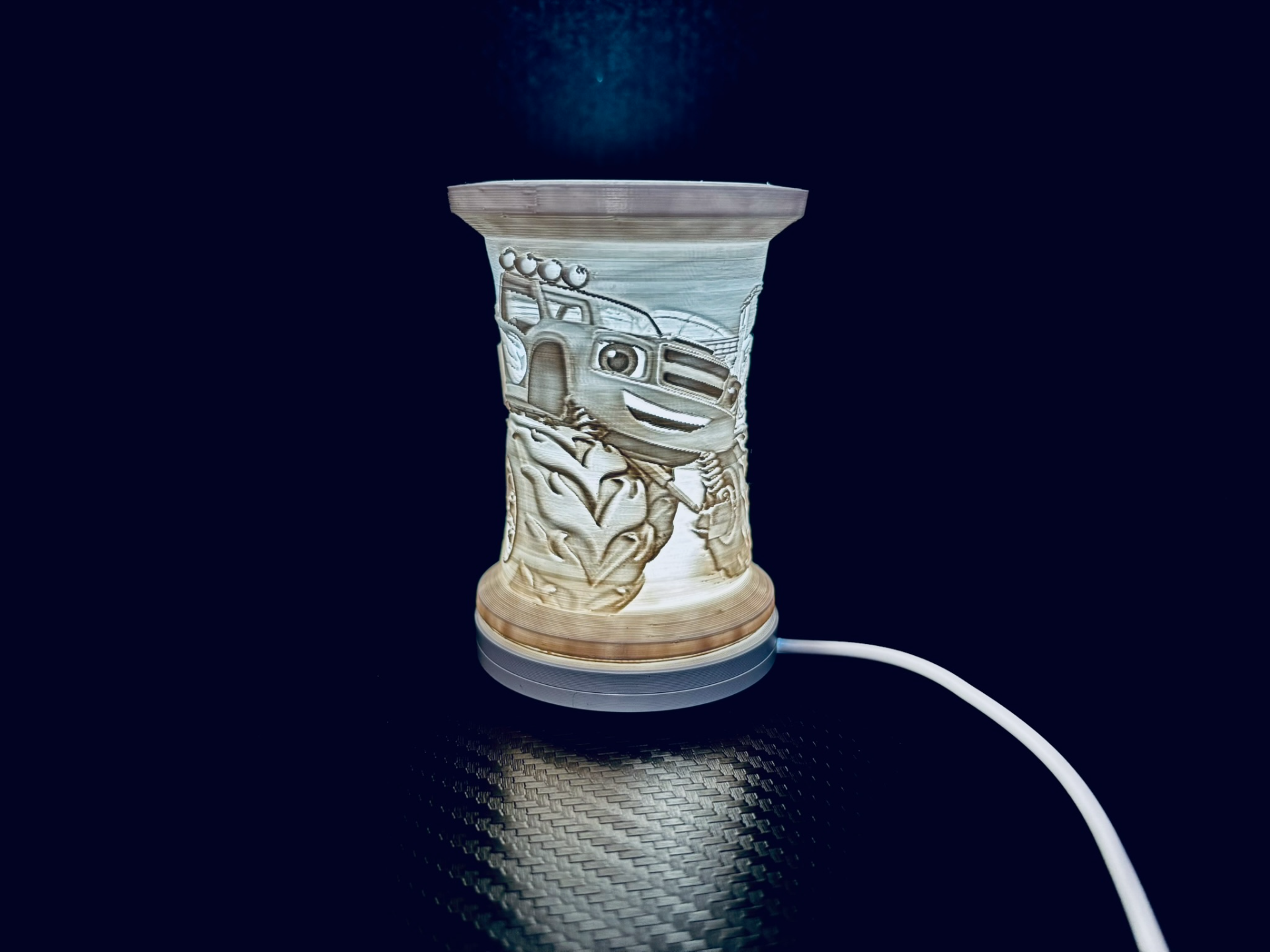 Lithophane_Blaze_and_the_Monster Machines