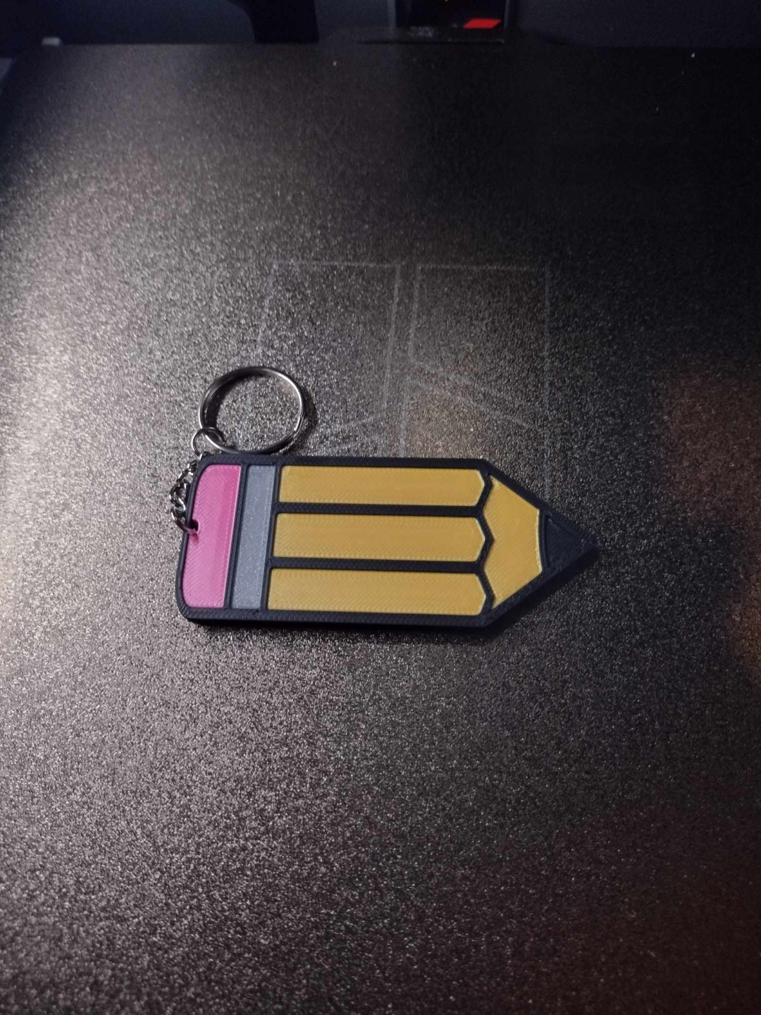 Pencil Keychain Fat