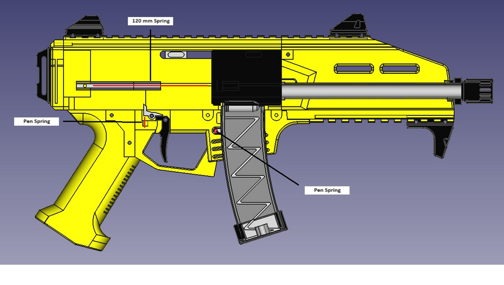 Scorpion Devo-1 (Cosplay Weapon/Prop)