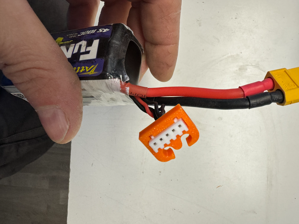 Lipo balance 3S plug protection supporto per bilancitore lipo 3S