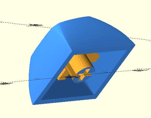 High Quality Keycap Printed at a 45 Degree Angle