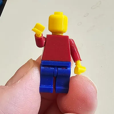 brick man model