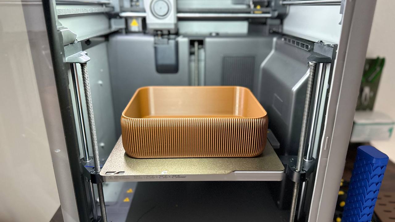 Modern Ribbed Organizer Tray