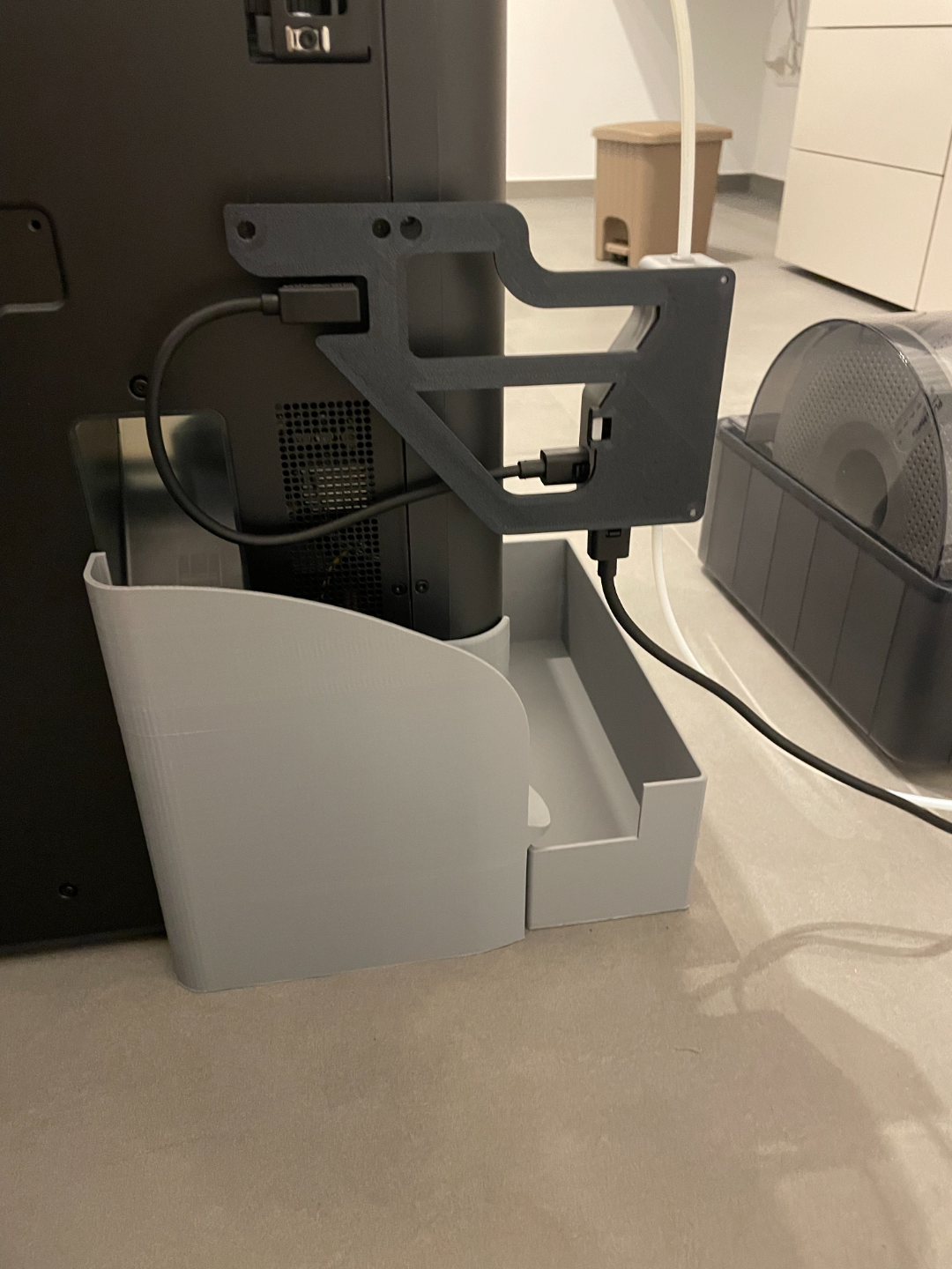 Left side AMS - Bracket for Buffer