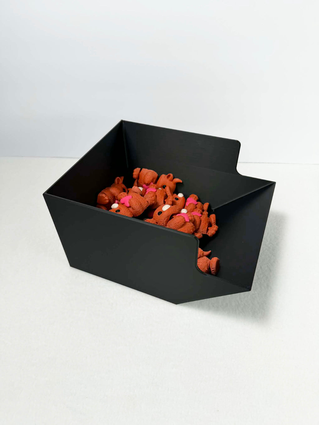 Open front retail display box