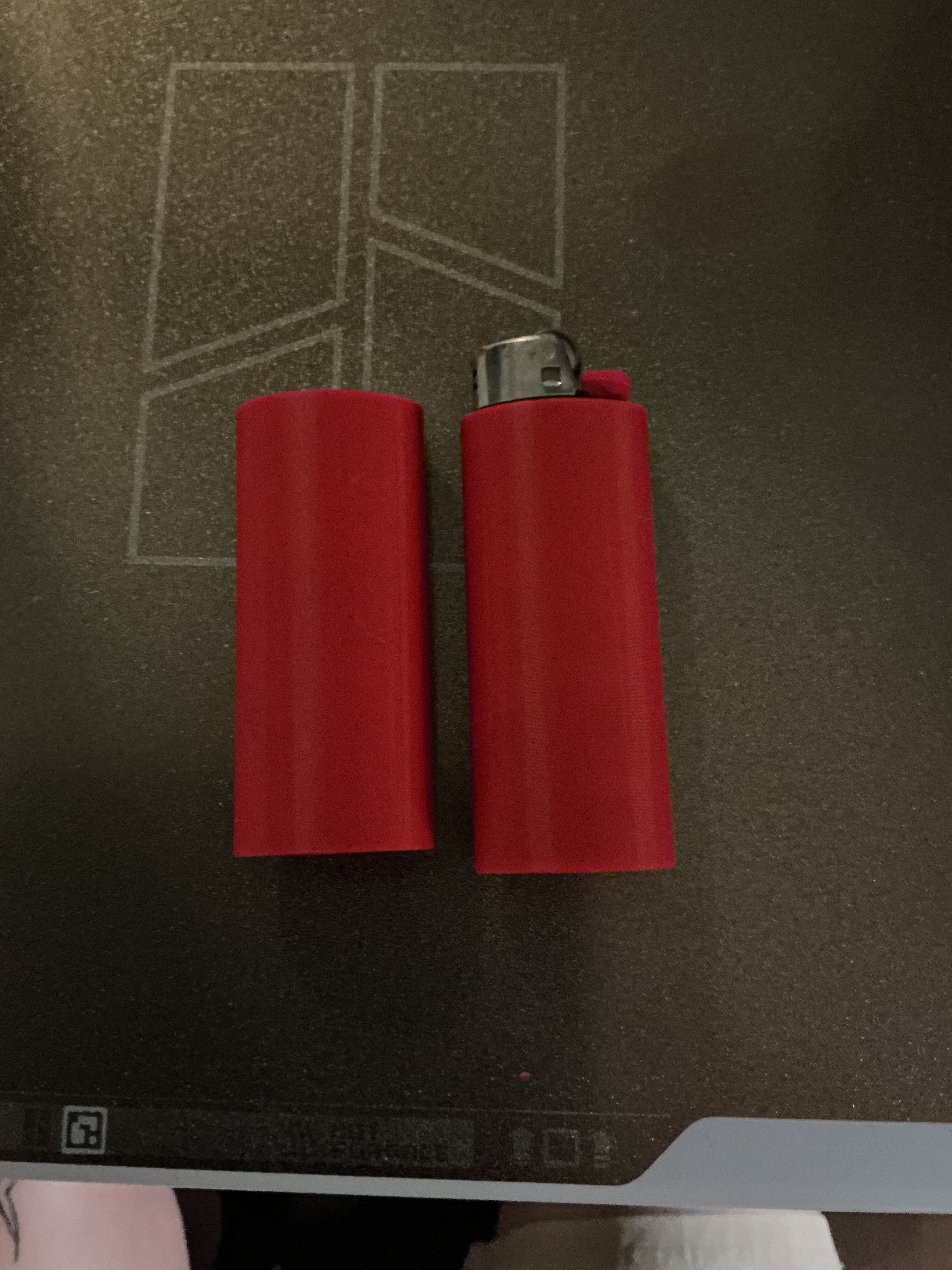 Custom Bic Lighter Case Template