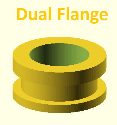 Flanged Bushing – Fully Parametric