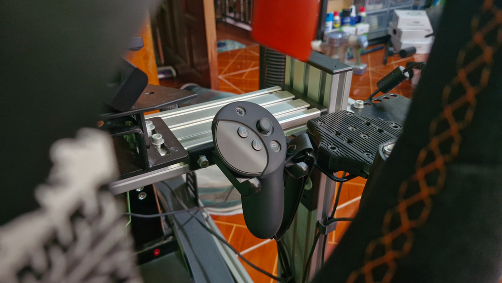 Meta Quest 3/Pro Controller Mount Sim Rig