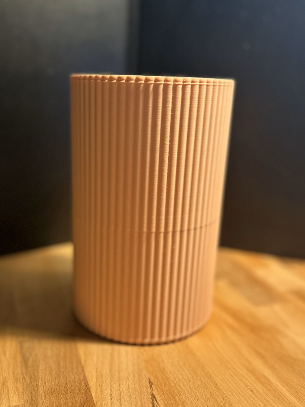 Make up brush container