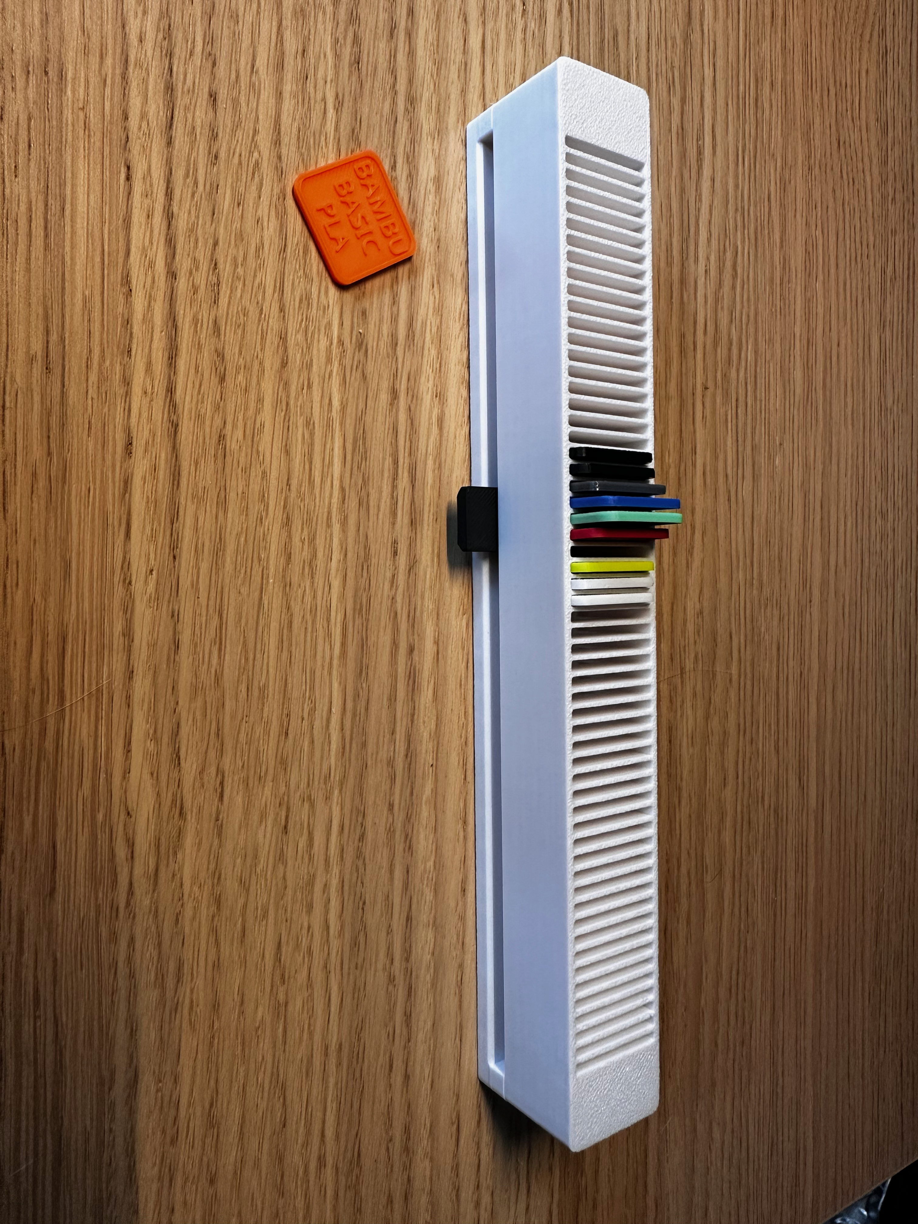 Linear Filament Swatch Display