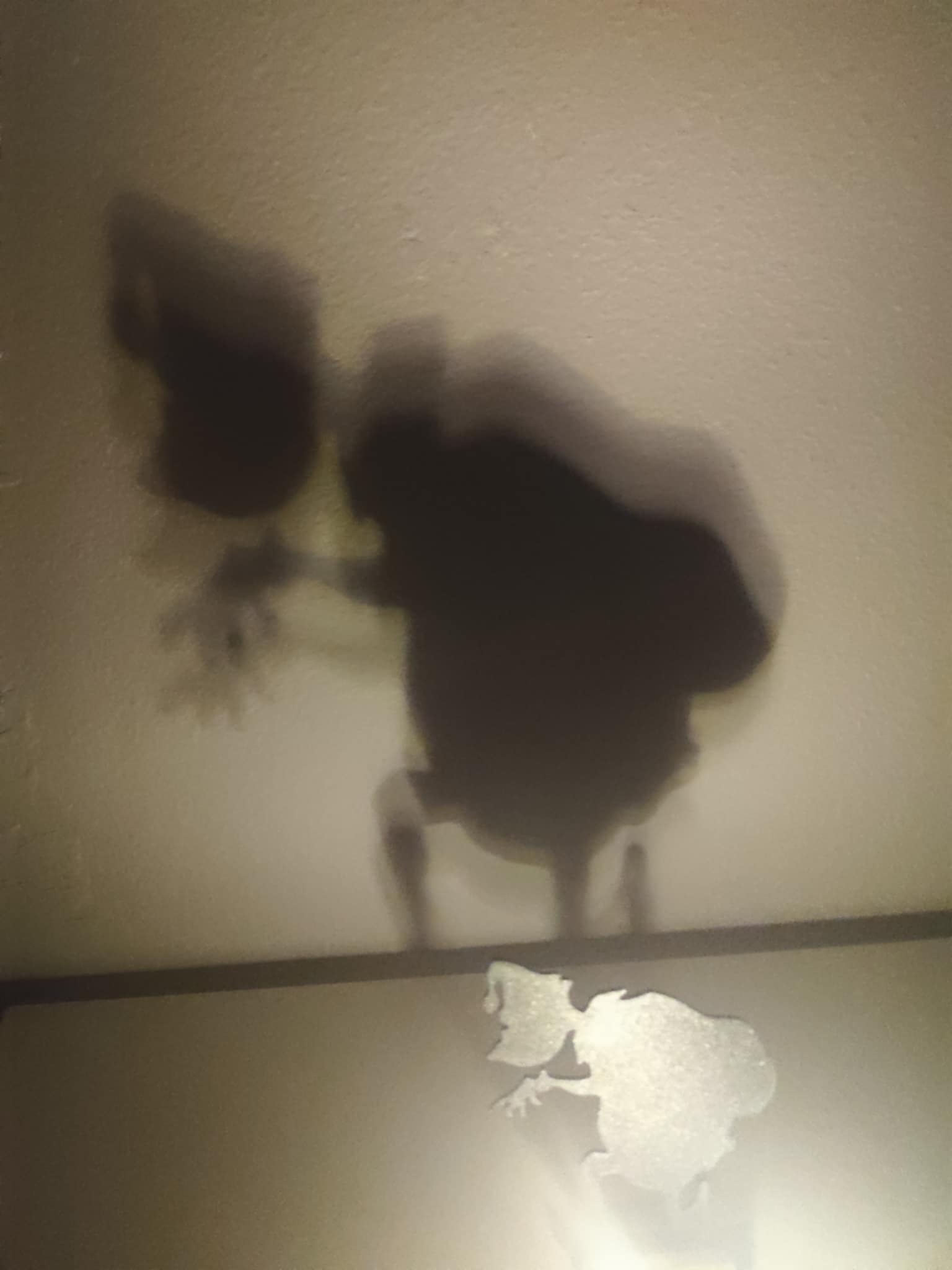 Grinch Candle Shadow