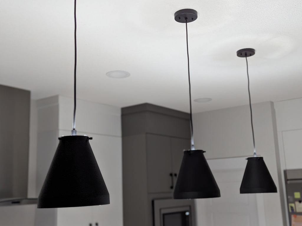 Modern Glare-Free Pendant Shade & Reflector