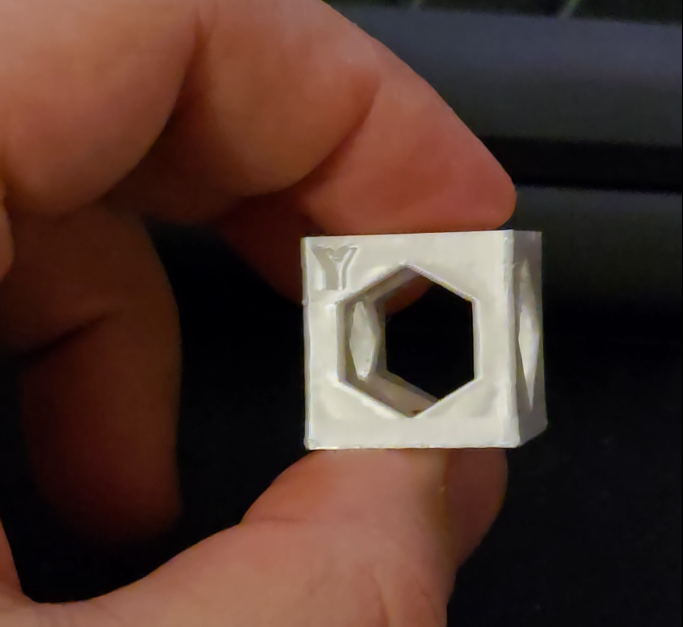 Calibration Cube Hollow by BRI