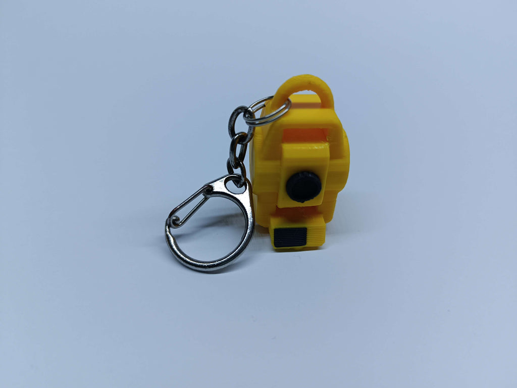 Total station keychain